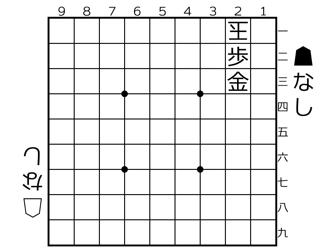 打歩詰の例
